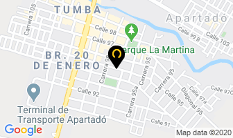 Mapa de Cds Centro De Sistemas De Uraba en Apartadó