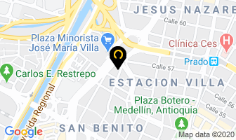 Mapa de Cea Davidautos en Medellín