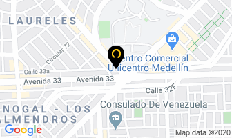 Mapa de Cea Motors en Medellín