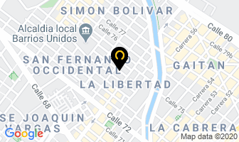 Mapa de Cearte Publicidad en Bogotá D.C