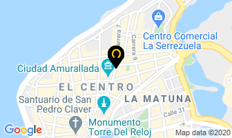 Mapa de Cecontar en Cartagena