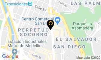Mapa de Cedimed S.a. en Medellín