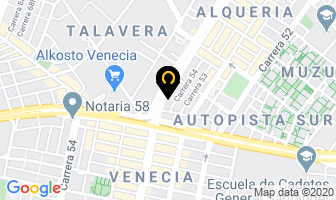 Mapa de Cedinsi Ltda en Bogotá D.C