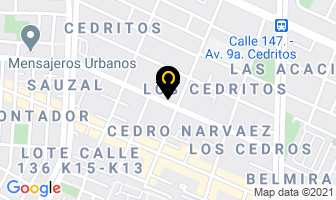 Mapa de Ceg Equipos Ltda. en Bogotá D.C