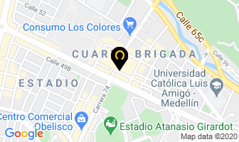 Mapa de Cel & Cel en Medellín