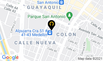 Mapa de Cel Y Cel en Medellín