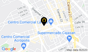 Mapa de Celu-arreglo en Bucaramanga