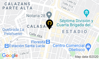 Mapa de Celu-net en Medellín