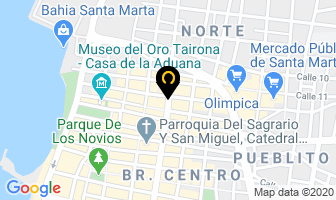 Mapa de Celuaccesorios La 5ª en Santa Marta