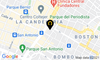 Mapa de Celulares San José en Medellín