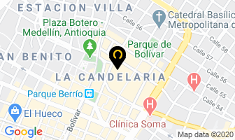 Mapa de Celusados en Medellín