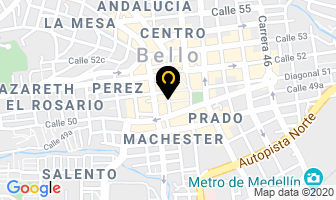 Mapa de Celutecni Moviles en Medellín