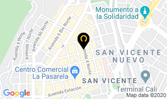 Mapa de Celutel Comunicaciones Fernandez Sanchez S.a.s en Cali