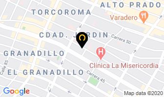 Mapa de Cemeder en Barranquilla