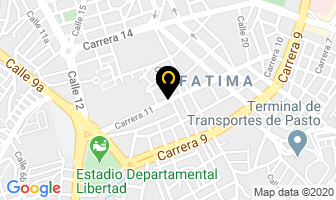Mapa de Cementos Del Sur en Pasto