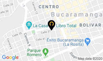 Mapa de Cemex Concretos en Bucaramanga