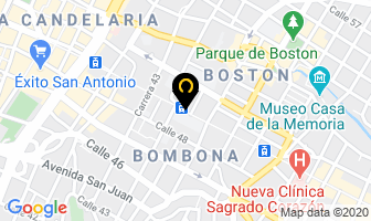 Mapa de Cemped en Medellín