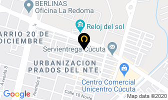 Mapa de Cenadero Punto Norte en Cúcuta