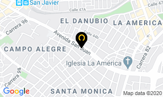 Mapa de Cenajuri en Medellín