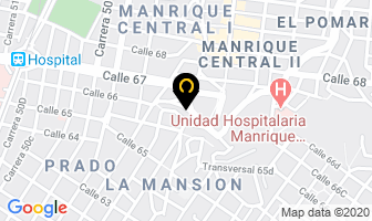 Mapa de Cenatac Ltda. en Medellín