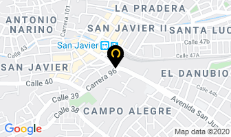 Mapa de Cenauto en Medellín