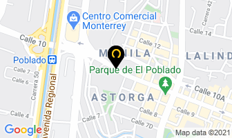 Mapa de Cencort en Medellín