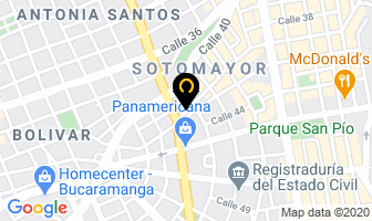 Mapa de Cenestorax en Bucaramanga