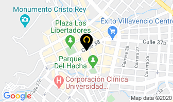 Mapa de Censelc Ltda. en Villavicencio