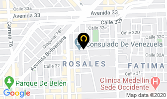 Mapa de Censes S.i. en Medellín