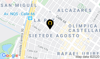 Mapa de Center Cauchos en Bogotá D.C