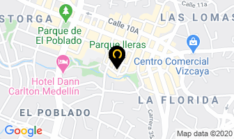 Mapa de Center group s.a en Medellín
