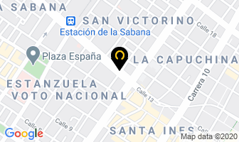 Mapa de Central De Acrílicos en Bogotá D.C