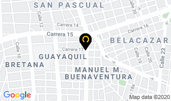 Mapa de Central De Clósets & Cocinas en Cali