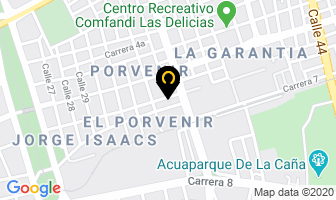 Mapa de Central De Direcciones Hidraúlicas en Cali