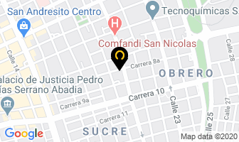 Mapa de Central De Empaques El Mayorista en Cali