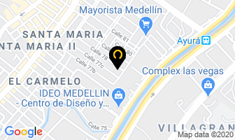 Mapa de Central De Empaquetados en Itaguí