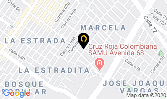 Mapa de Central De Forros Para Muebles en Bogotá D.C