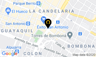 Mapa de Central De Guadañas en Medellín