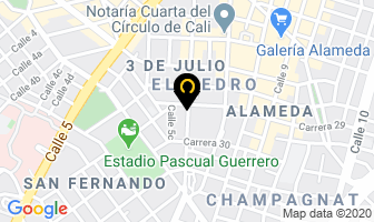 Mapa de Central De Licuadoras en Cali