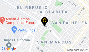 Mapa de Central De Lujos en Bogotá D.C