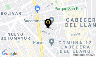 Mapa de Central De Proyectos E Ingeniería en Bucaramanga