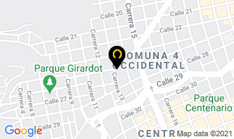 Mapa de Central De Repuestos en Bucaramanga