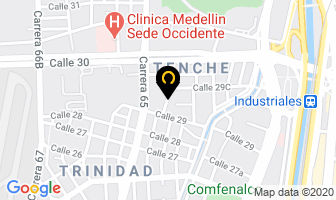 Mapa de Central De Resortes en Medellín