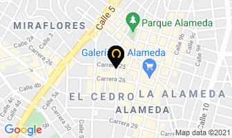 Mapa de Central De Servicios Ltda. en Cali