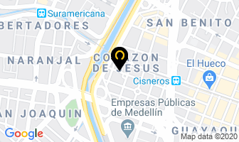 Mapa de Central De Turbos en Medellín
