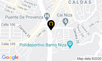 Mapa de Central Motor en Floridablanca