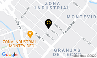 Mapa de Central Papelera Ltda. en Bogotá D.C