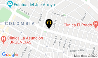 Mapa de Central Técnica Ganadera en Barranquilla