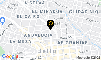 Mapa de Centrales La 56 en Medellín