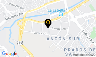 Mapa de Centro Aceros en Sabaneta